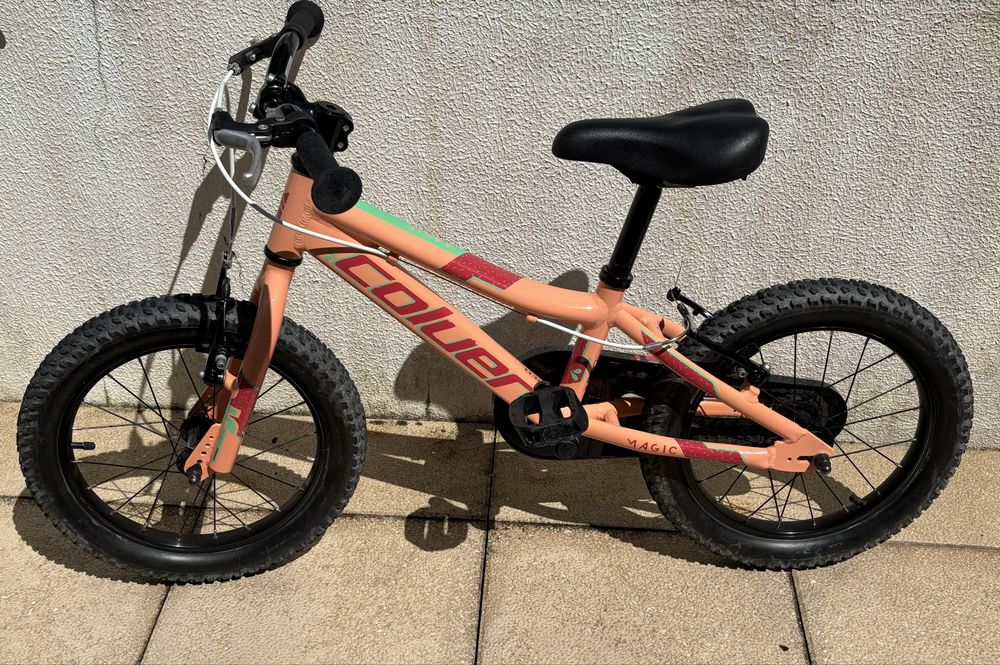 Bicicleta Infantil 16" COLUER MAGIC SS VB SALMÓN