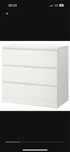2 cómodas MALM - IKEA c/3 gavetas