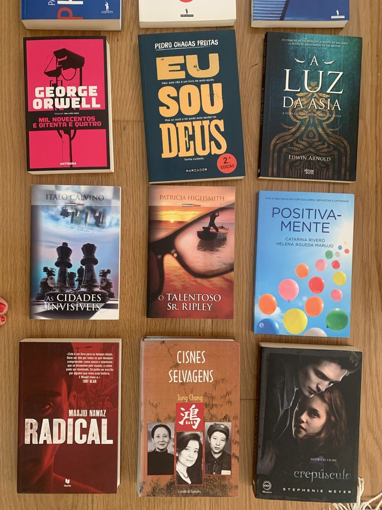 livros diversos - best sellers