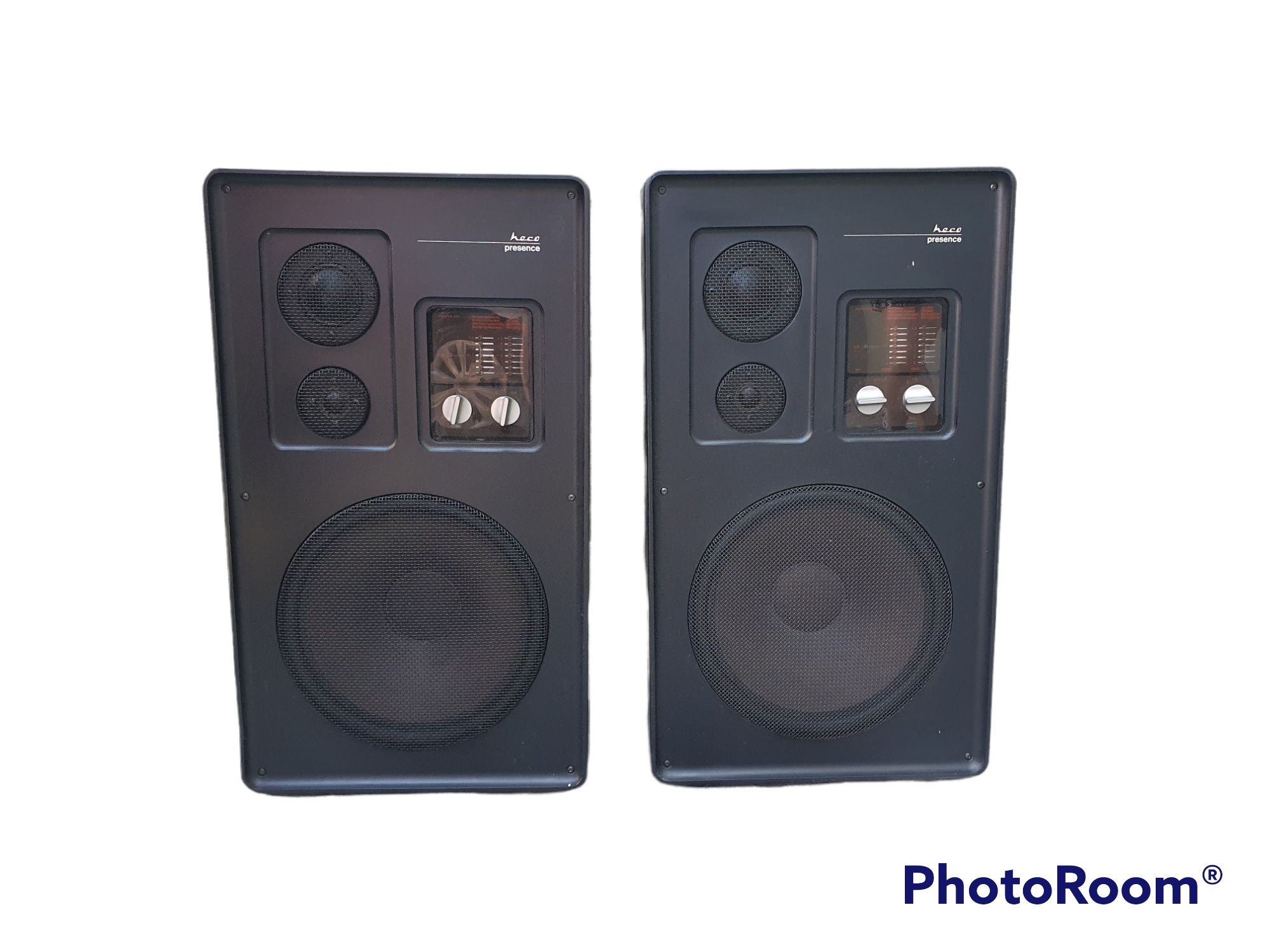 Potężne kolumny HECO presence 543 4ohm 100/150W 30cm bass 20-25khz