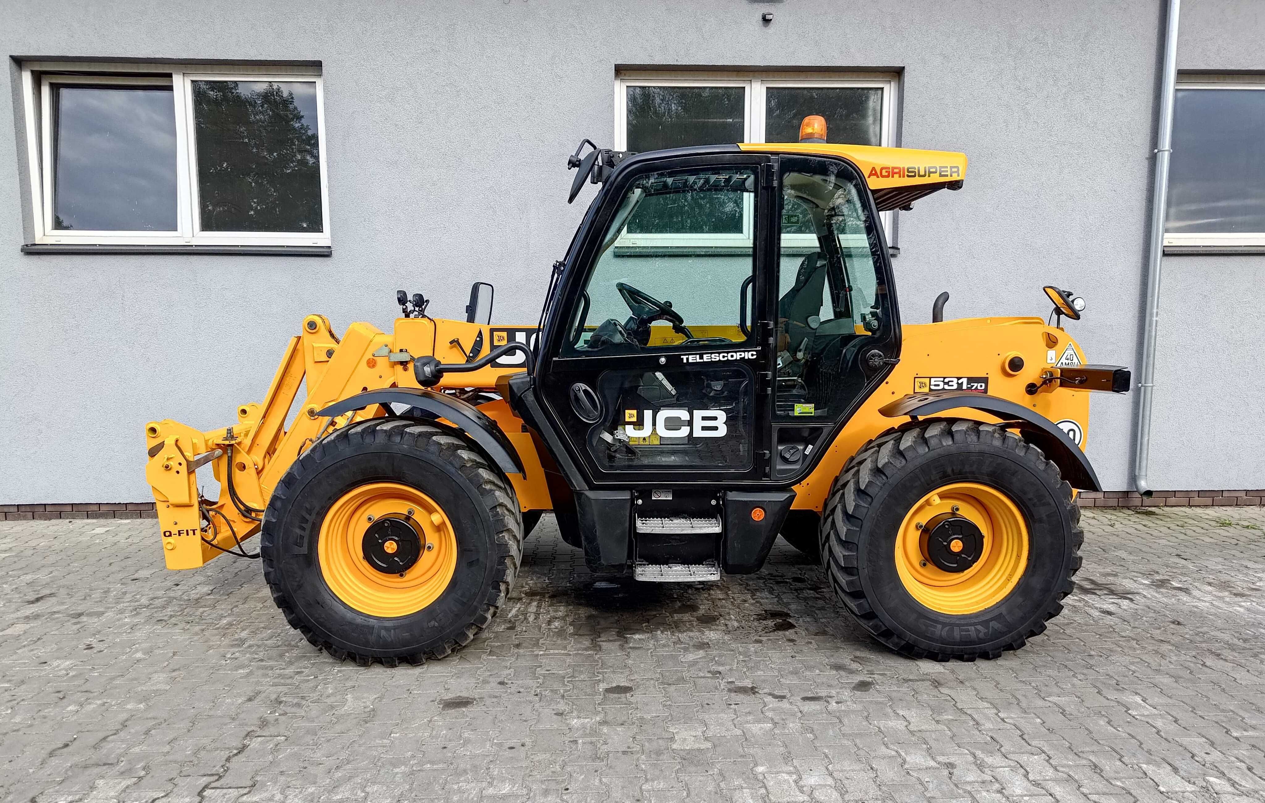 JCB 531-70 AGRI SUPER Full Opcja BEZ DPF i AdBlue Klima 40km/h 130kM