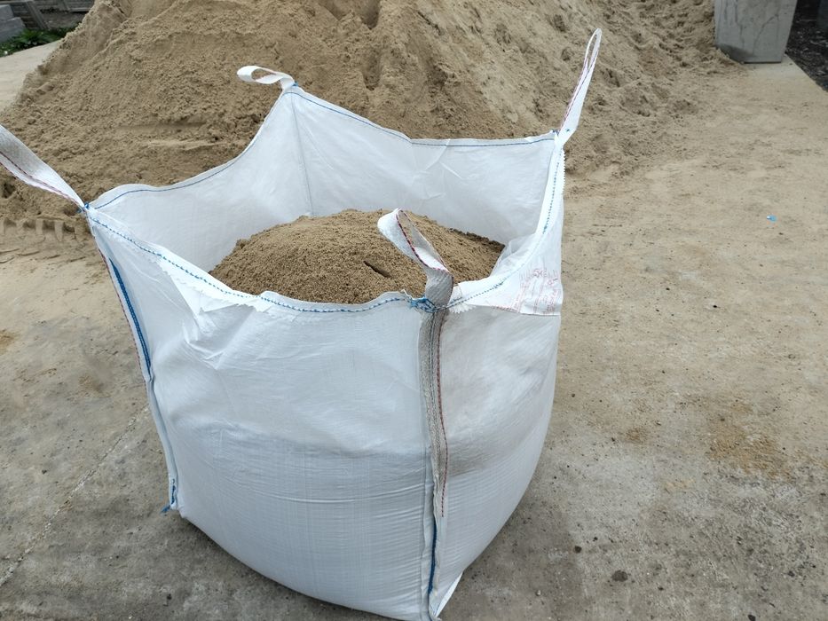 Piasek w big bagu, piasek w workach, do piaskownicy, wąskie wjazdy