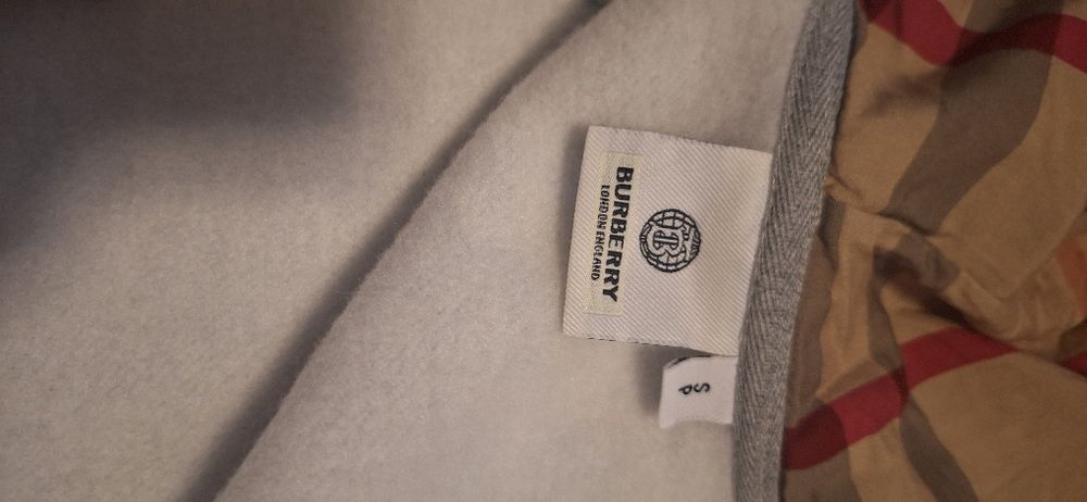 Bluza burbery zip