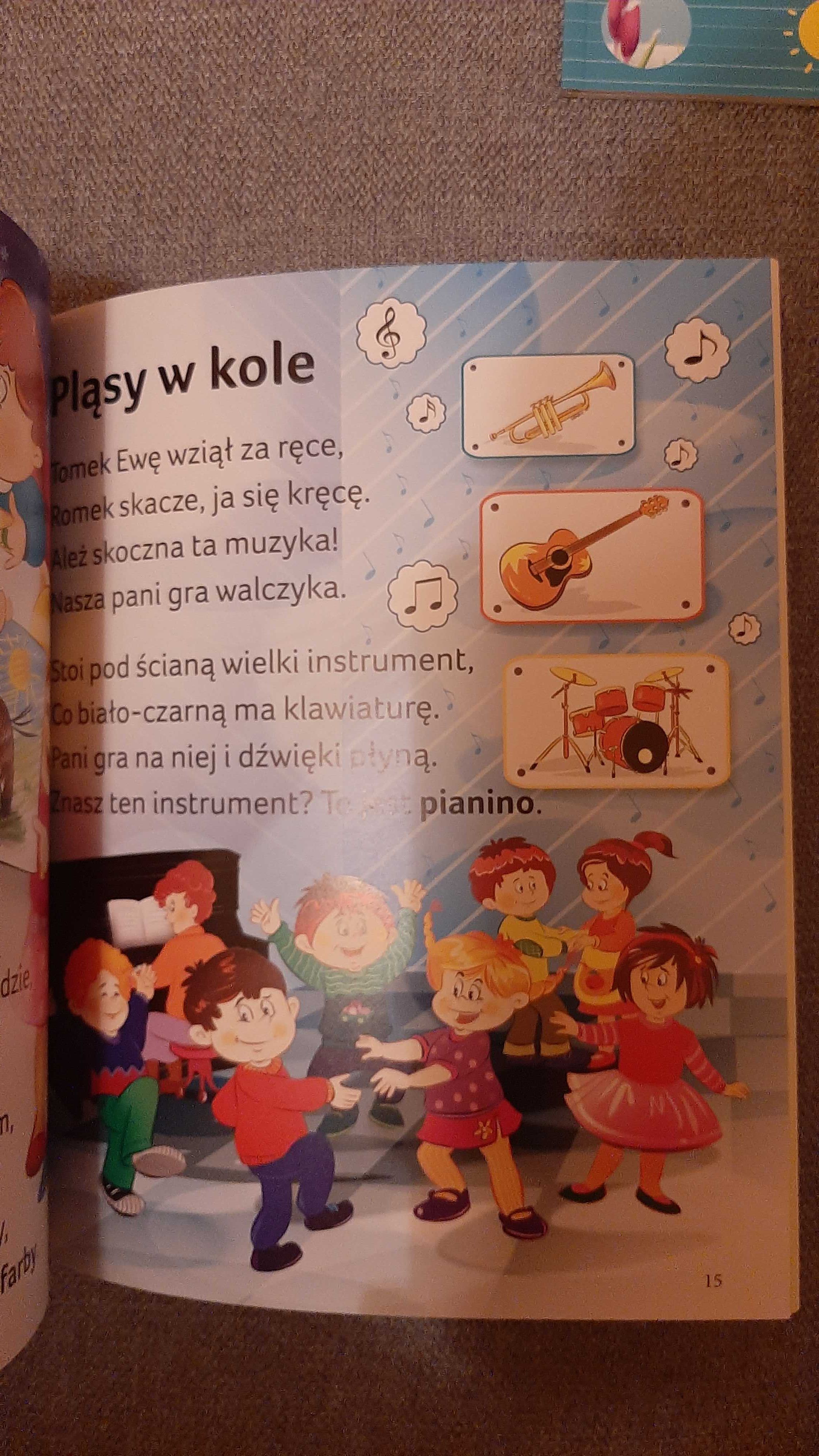 Książeczki z rebusami naklejkami Cztery pory rok Wycieczka Przedszkole