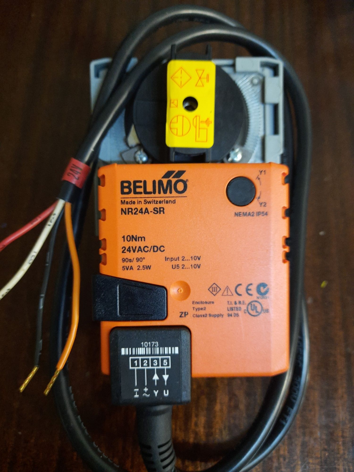 Belimo NR24A-SR Электропривод шарового клапана