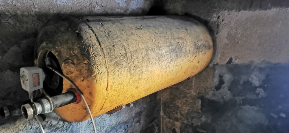 Boiler 120l z grzałką grzalka