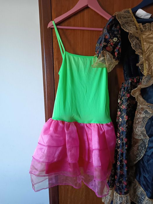 Fatos de carnaval fada/princesa/bailarina