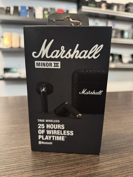 Słuchawki douszne Marshall Minor III TWS Czarne Poznań Długa 14