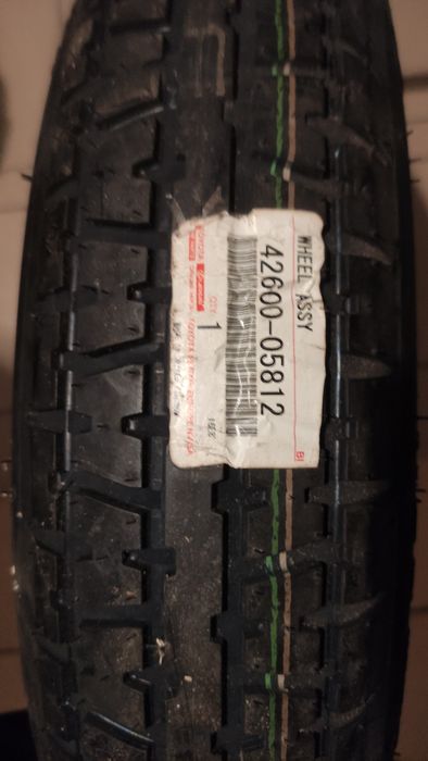 Koło dojazdowe do toyoty