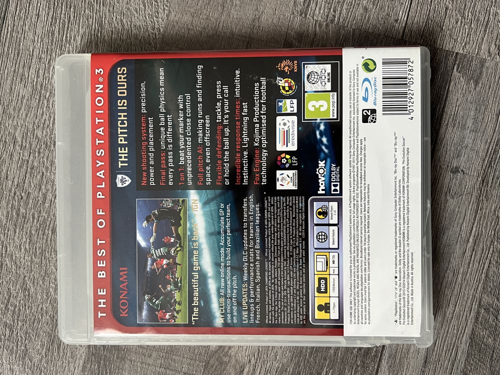 Pes2015 gry na ps3
