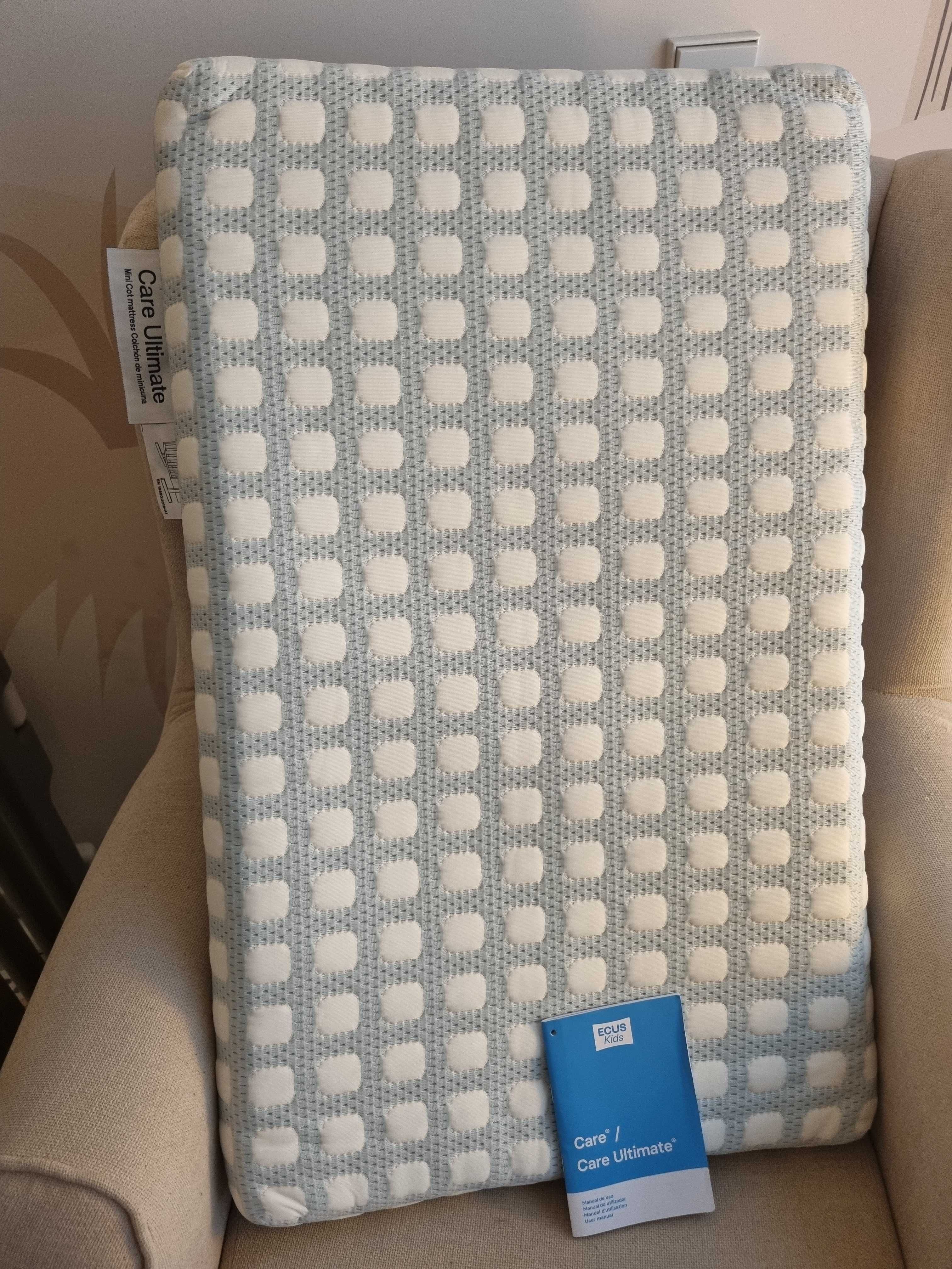 Colchão berço Ecus Kids Care Ultimate 80×50 (compatível c/ next to me)