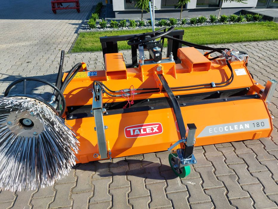 Zamiatarka do ładowarki/traktora Talex ECO CLEAN 1,2/ 1,5/ 1,8/ 2,3 m