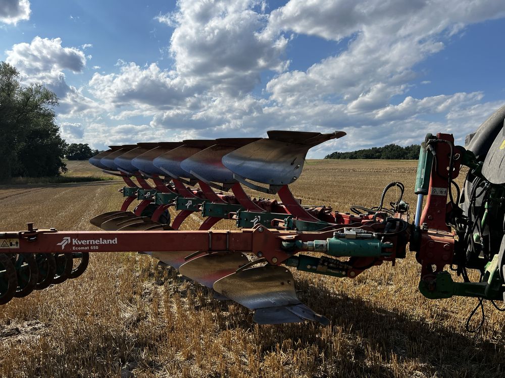 Kverneland ecomat 650 7 skib packomat pług lemlen kuhn