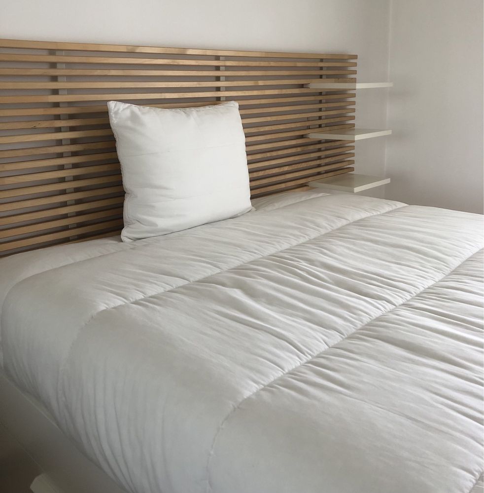 Conjunto Cama + Cabeceira Ikea