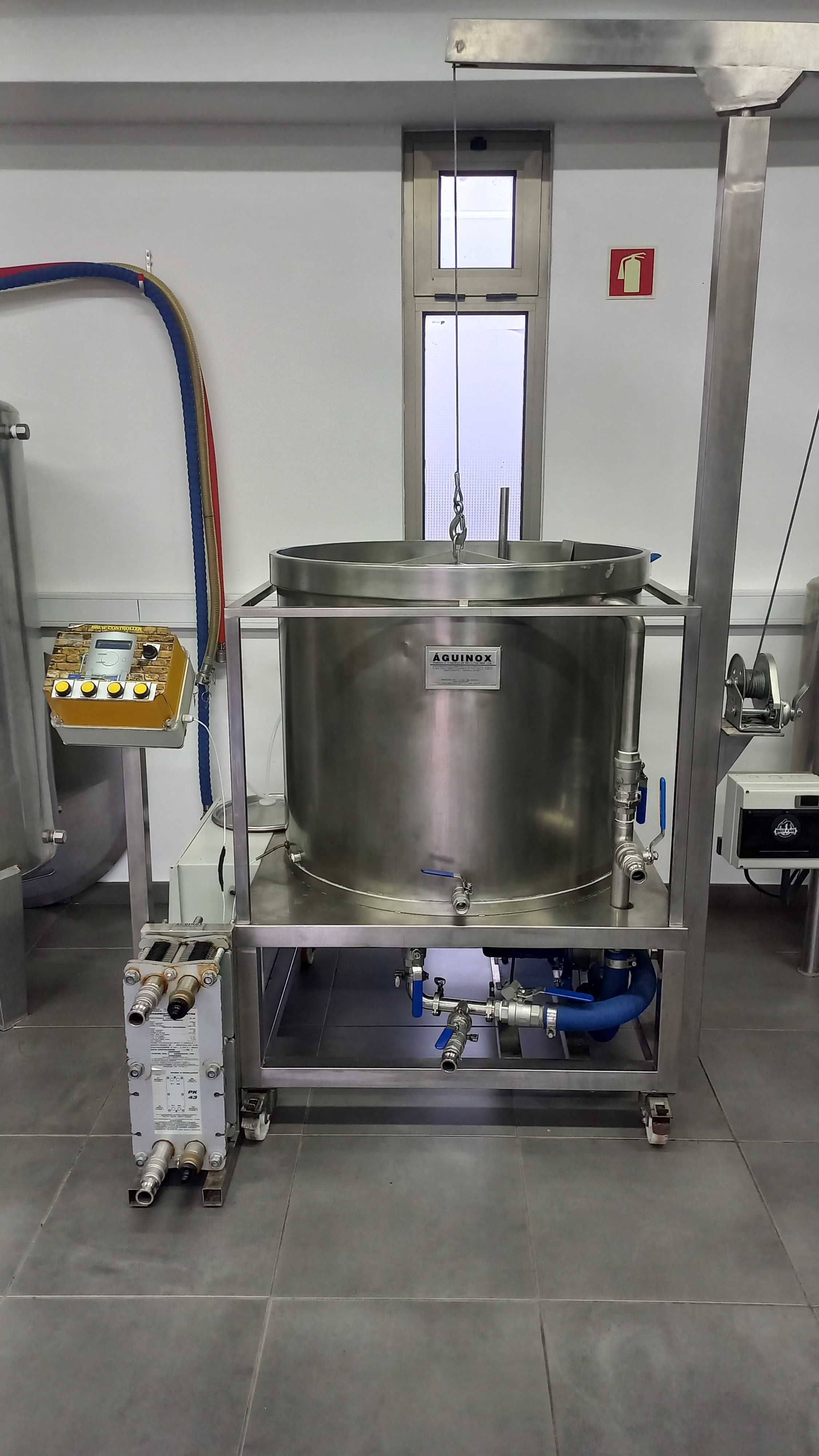 Equipamento para produção de cerveja artesanal - Fábrica completa