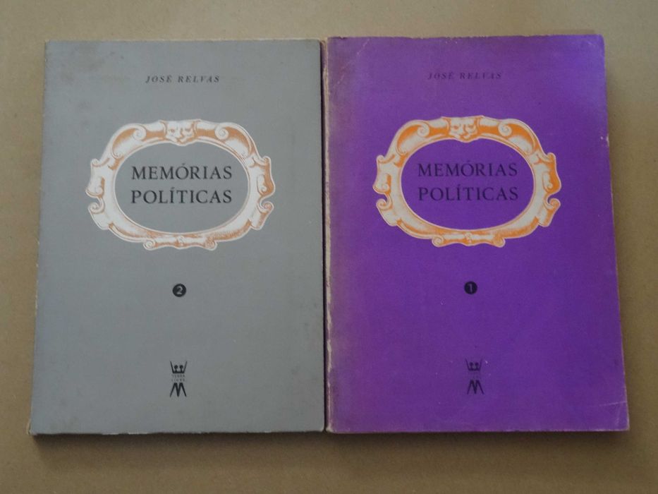 Memórias Politicas de José Relvas - 2 Volumes