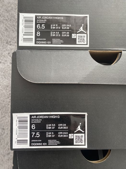 Nike Air Jordan 1 High “Black White”/ “Reverse Laney” W (dunk sb)