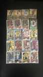 20 cromos topps - cartas rookie legend - messi vini bellingham wirtz