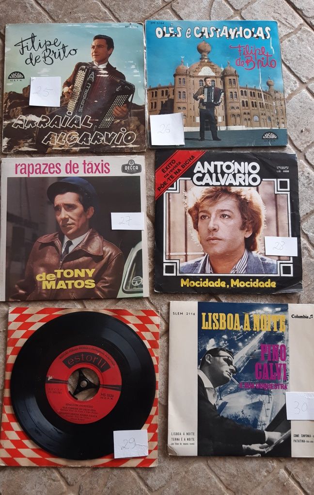 Discos de vinil singles cada 1€