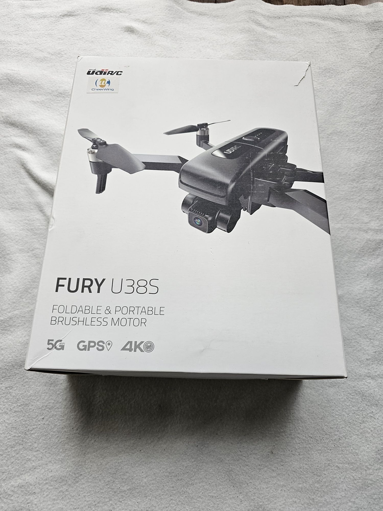 Dron UDIRC U38S 4K gimbal GPS Return To Home FPV NOWY!