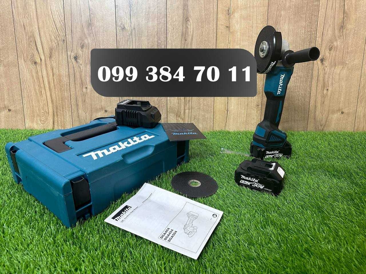 Акумуляторна болгарка Makita DGA404 Аккумуляторная угловая шлифмашина