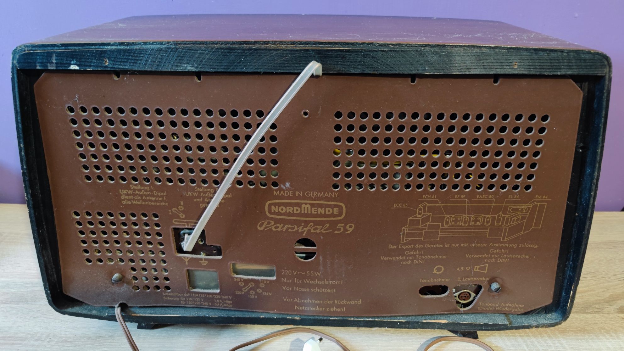 Radio lampowe kolekcjonerskie nordmende