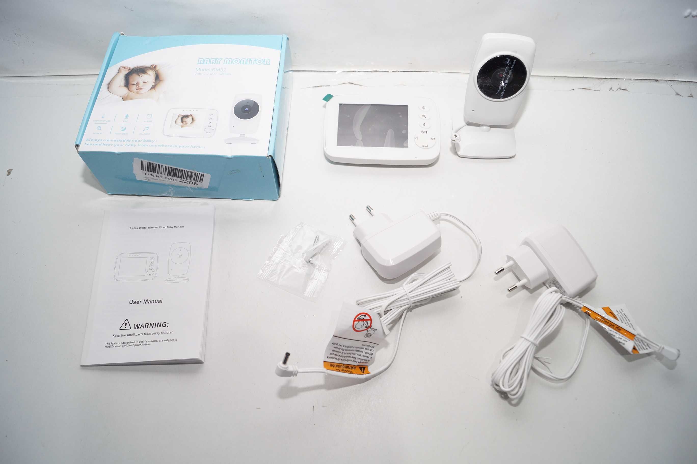 Elektroniczna niania kamera do obserwacji dzieci BABY MONITOR SM32