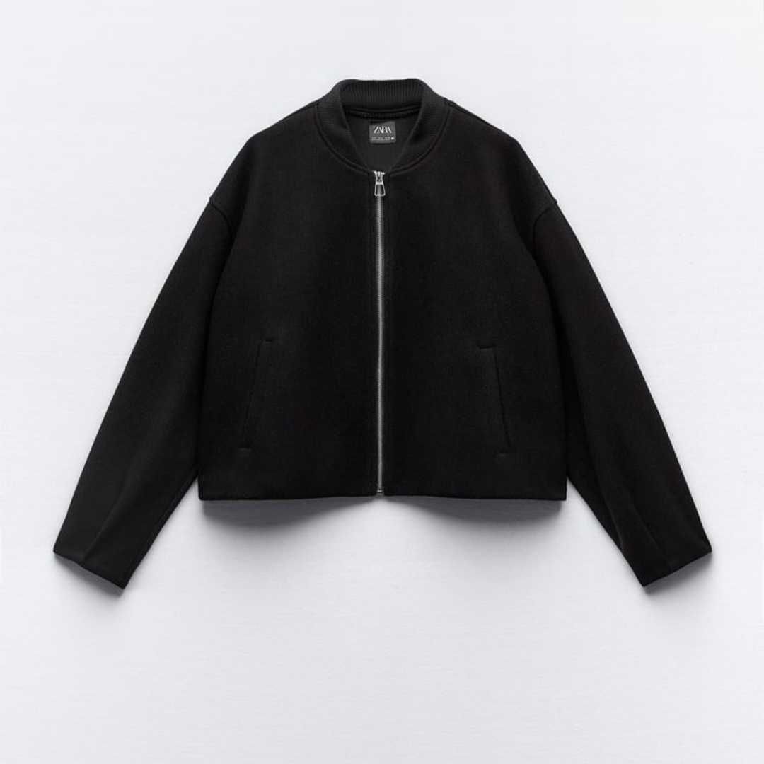 Куртка бомбер M-L Zara стильна весняна з нової колекції