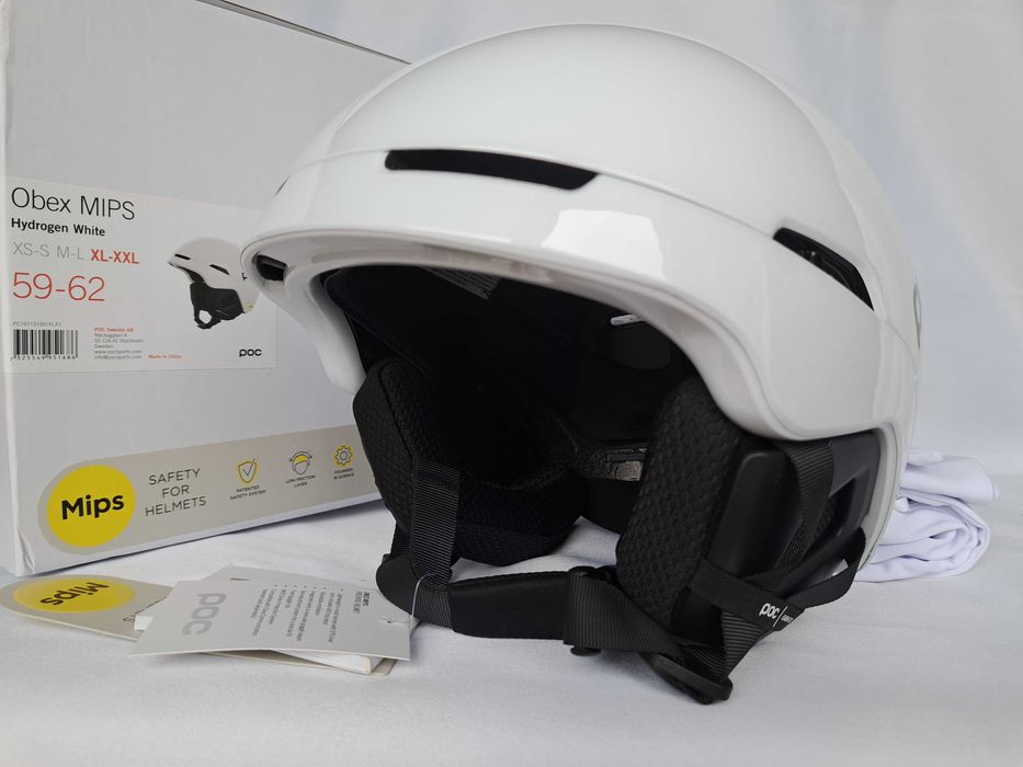 Kask narciarski POC Obex Mips Hydrogen White XL/XXL 59-62cm