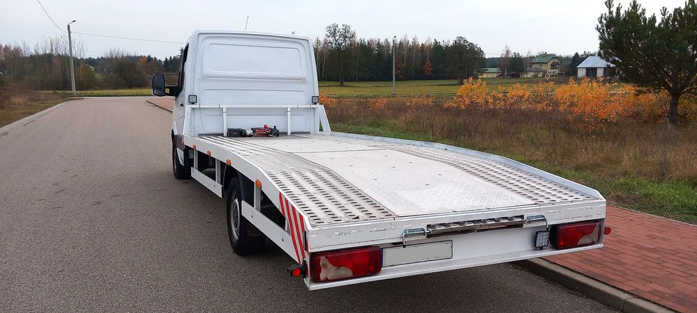 Autolaweta Sprinter 319 CDI V6 Klima Navi Ładny laweta Salon PL Max