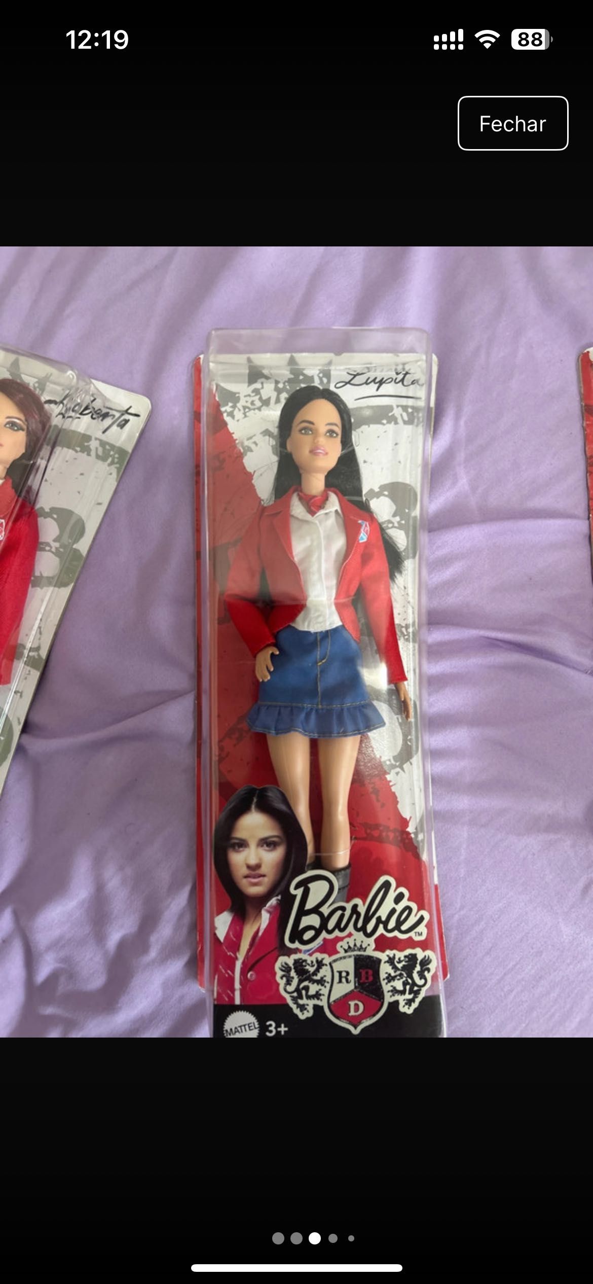 Barbie RBD Mia Lupita e Roberta