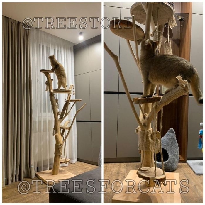 Когтеточка. Гральний комплекс, будинок для кота, кішки. Дряпка котиків