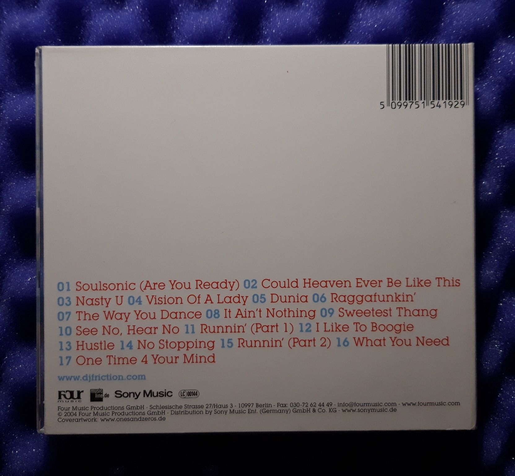 DJ Friction – Soulsonic (CD, 2004)