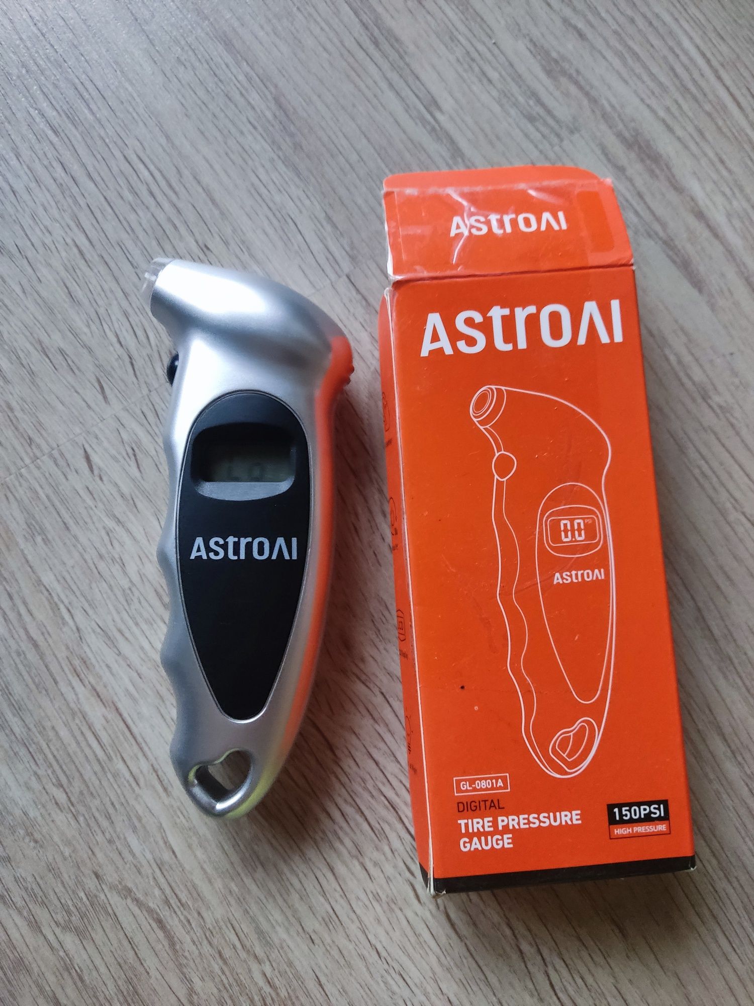 AstroAI Cyfrowy manometr do opon 150 PSI 4