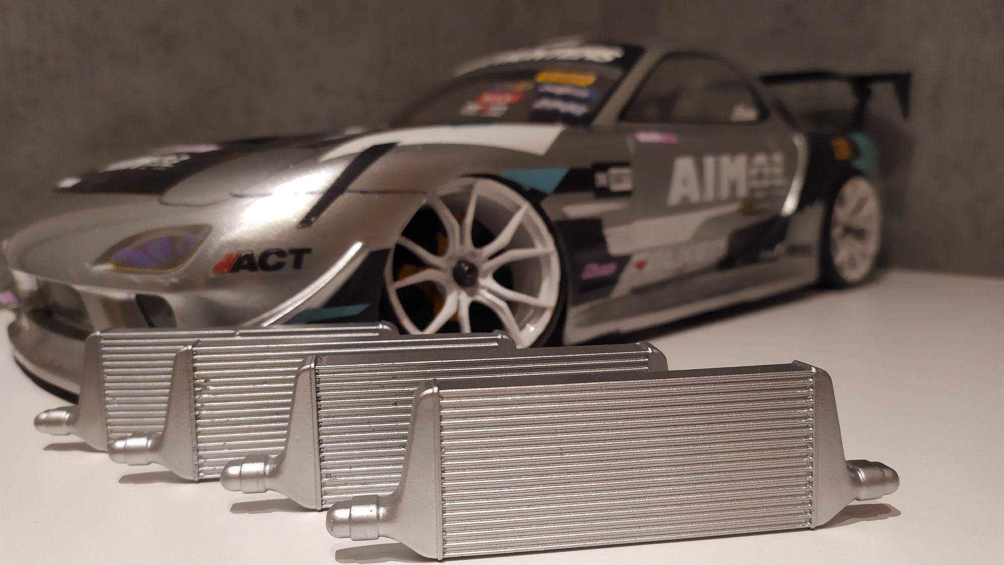 Chłodnica intercooler karoseria RC drift Sakura Yokomo MST Hpi