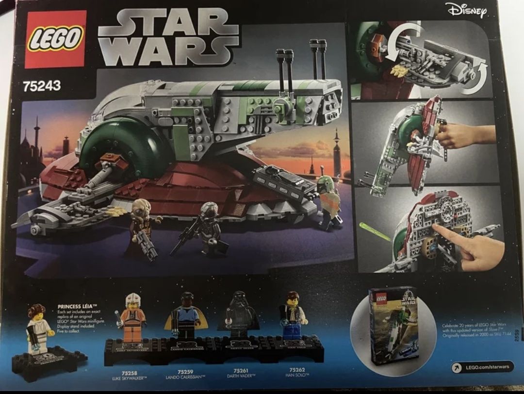 75243 LEGO Star Wars Slave I 20th Anniversary Edition Selado