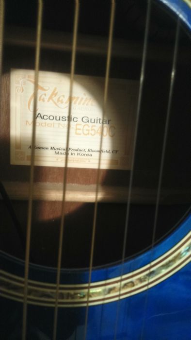 Takamine EG540C electro-acústica Made in Korea