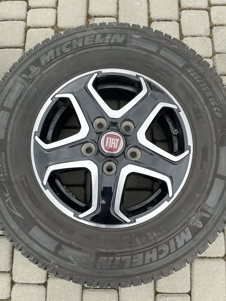 Alufelgi 5x130 16”  Fiat Ducato Citroen Jumper Boxer Kamper 225/75/16C