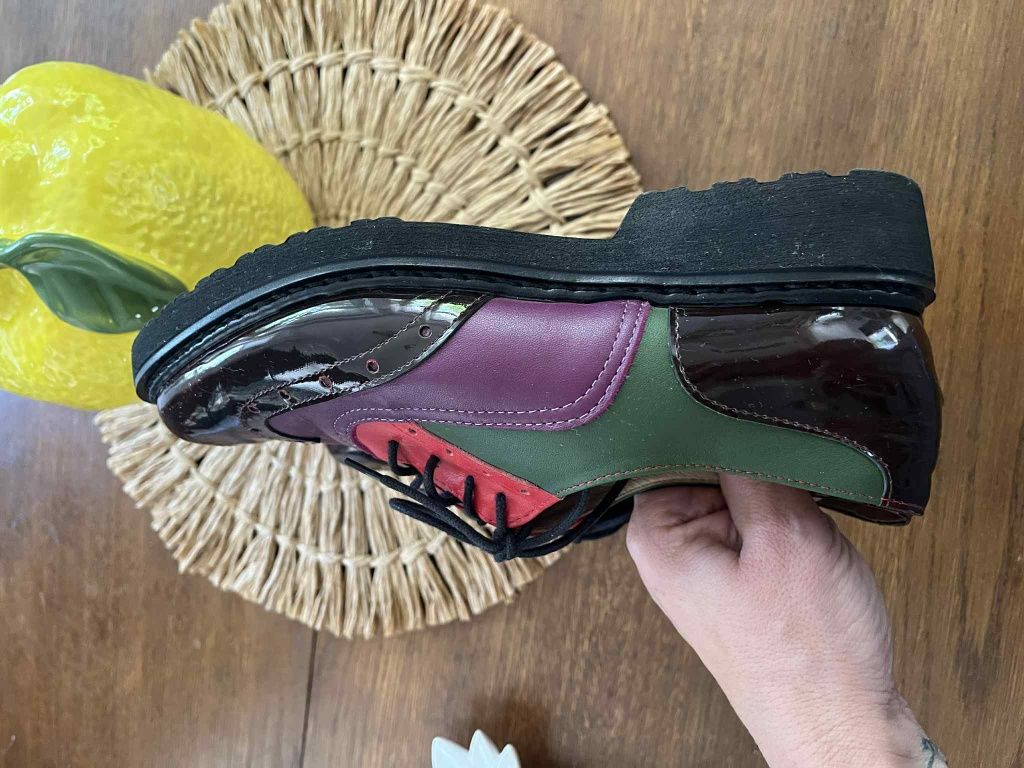 Ręcznie robione buty skórzane HoHo rozm 38