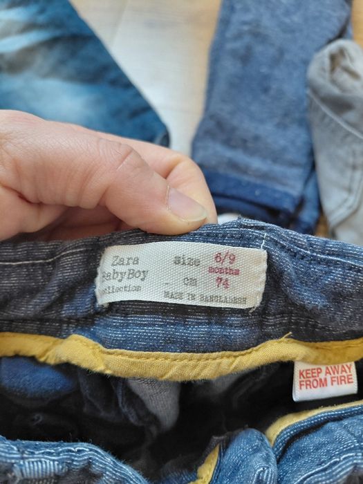 Zestaw spodnie chłopięcych 74