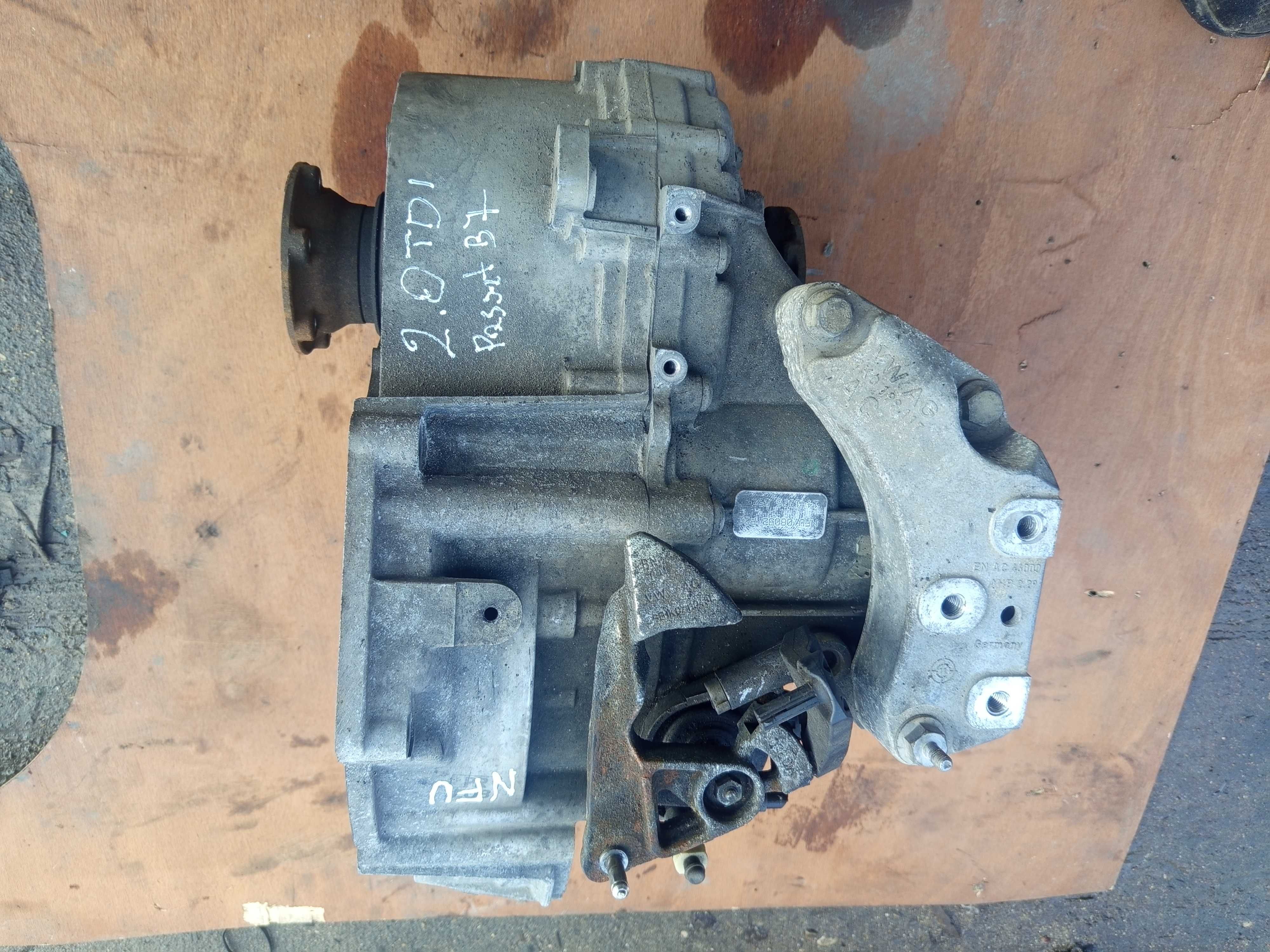 Skrzynia Biegów NFU 2.0 TDI VW Passat B7 CC Scirocco Skoda Audi a3
