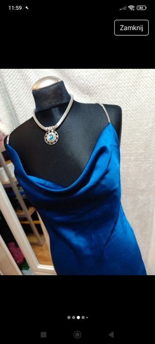 Sukienka s niebieska