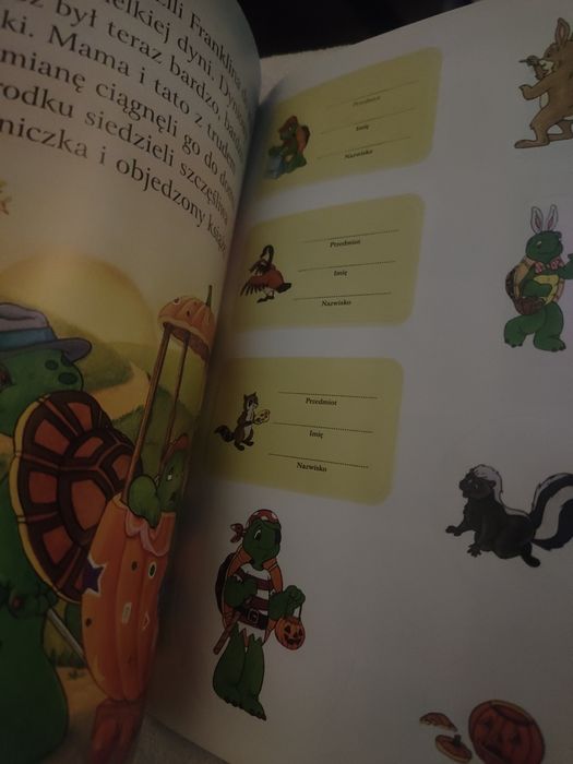 Franklin i wielka dynia- Czytamy z Franklinem