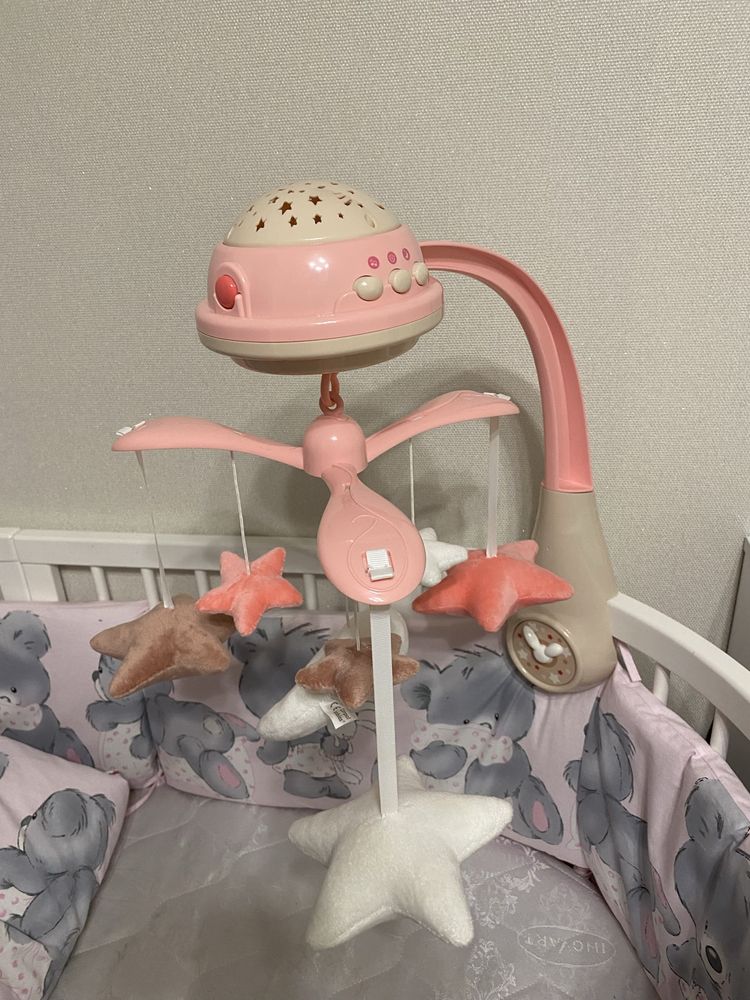 Мобіль в дитяче ліжечко Canpol Babies з проекцією