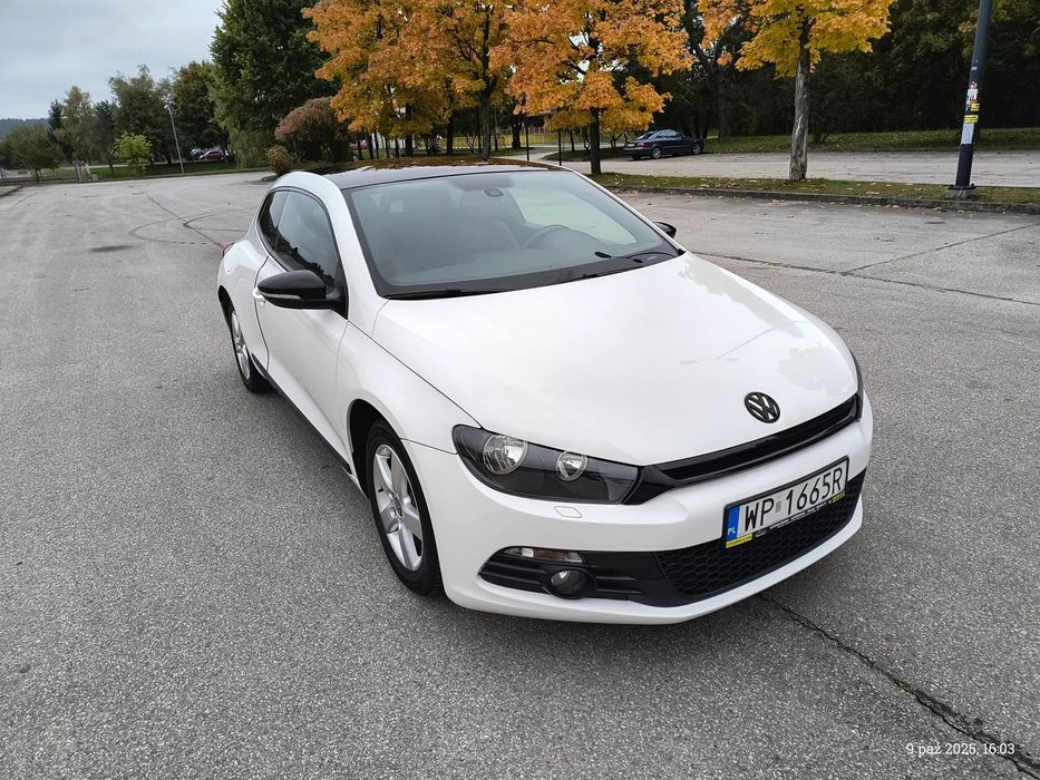 Volkswagen Scirocco ,2009r, 1.4b 160kM, 195 tyś, 2wł, bogata wersja ,auto w super stanie