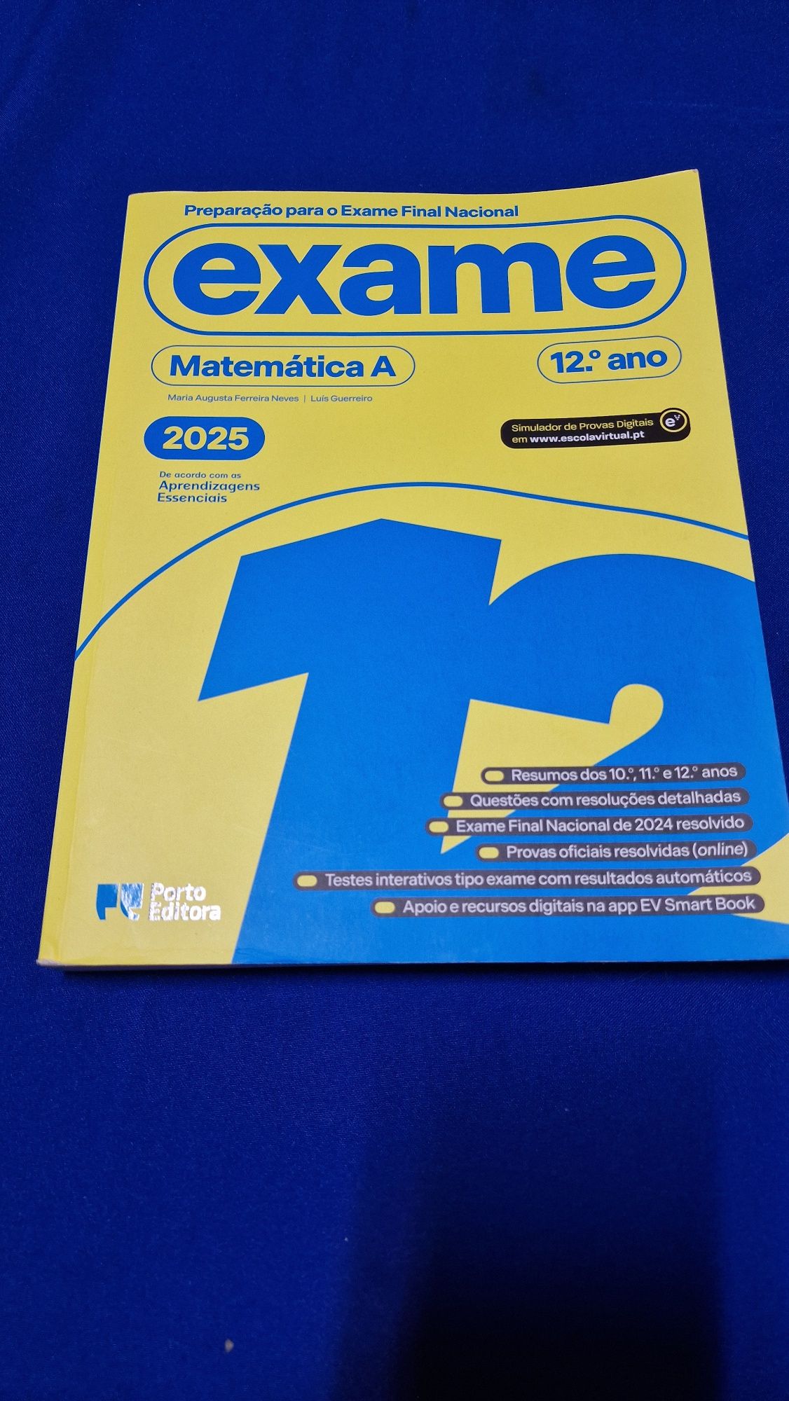 Preparação para o exame nacional 2025 da Porto editora