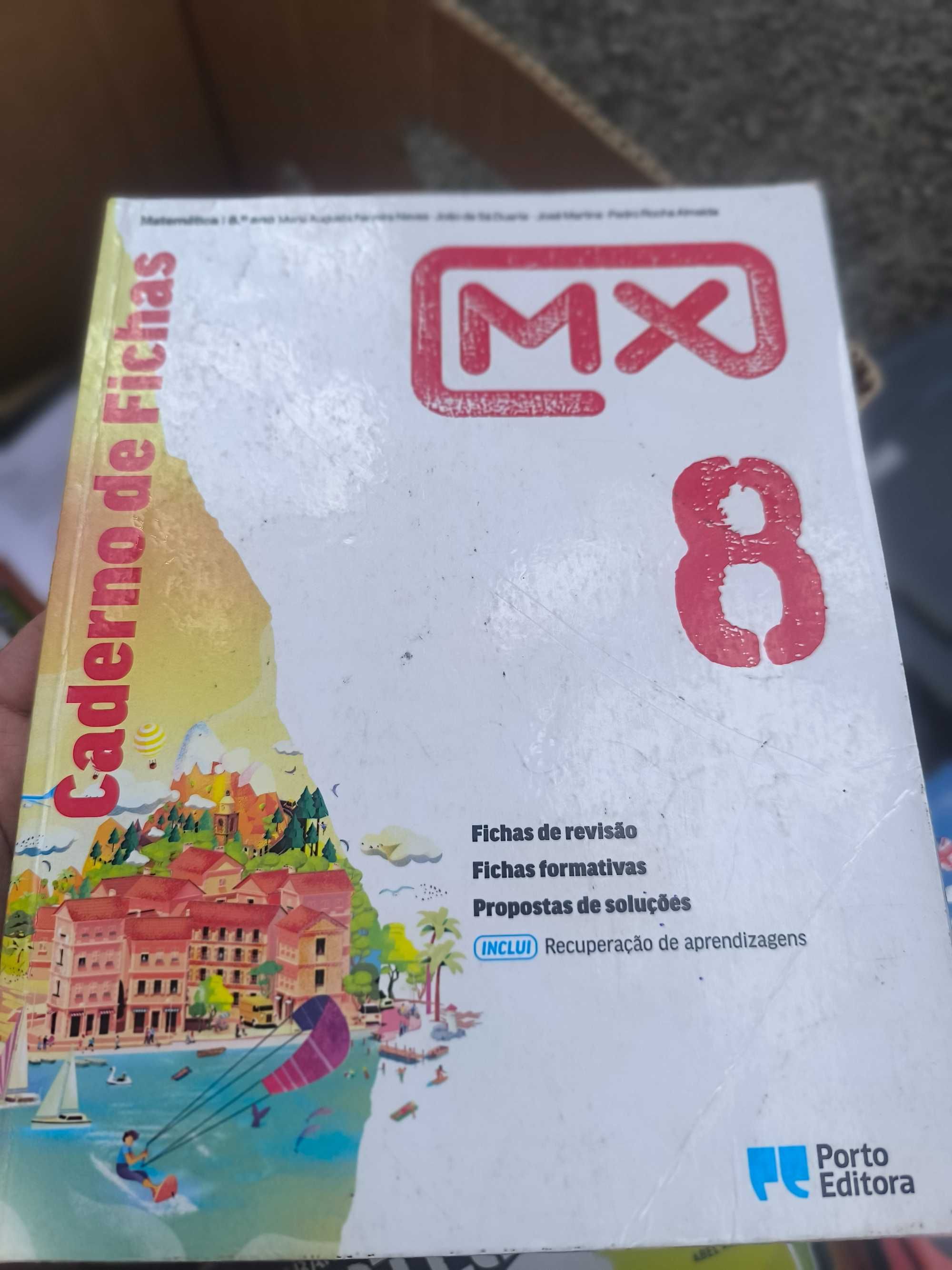 MX 8 ano livro de fichas