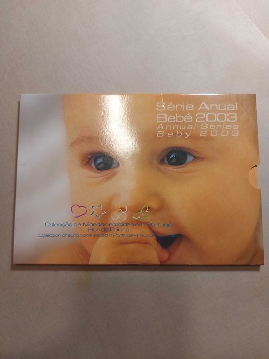 Série Anual Euro "Bebé 2003" FDC - Oficial INCM