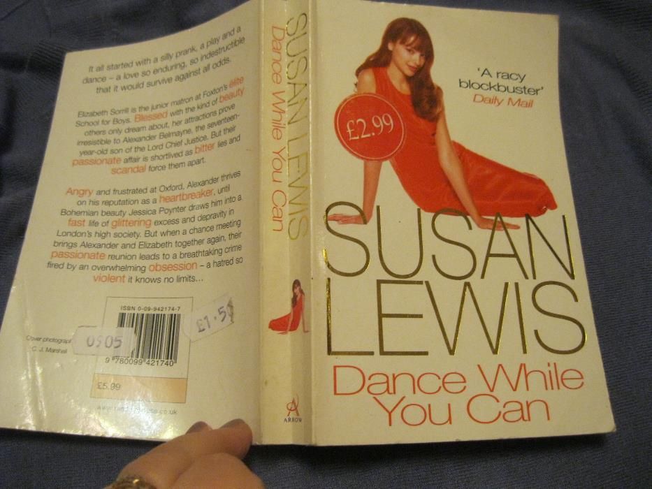 книга английском языке SUSAN LEWIS DANCE WHILE YOU CAN Сьюзен Льюис