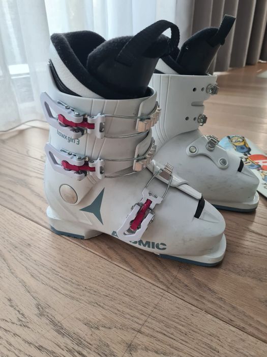 Buty Narciarskie Atomic biale 21-21,5 czyli r.33-34